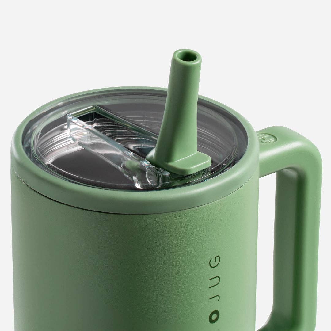 Sage HydroJug 32 oz Traveler Tumbler: Sage