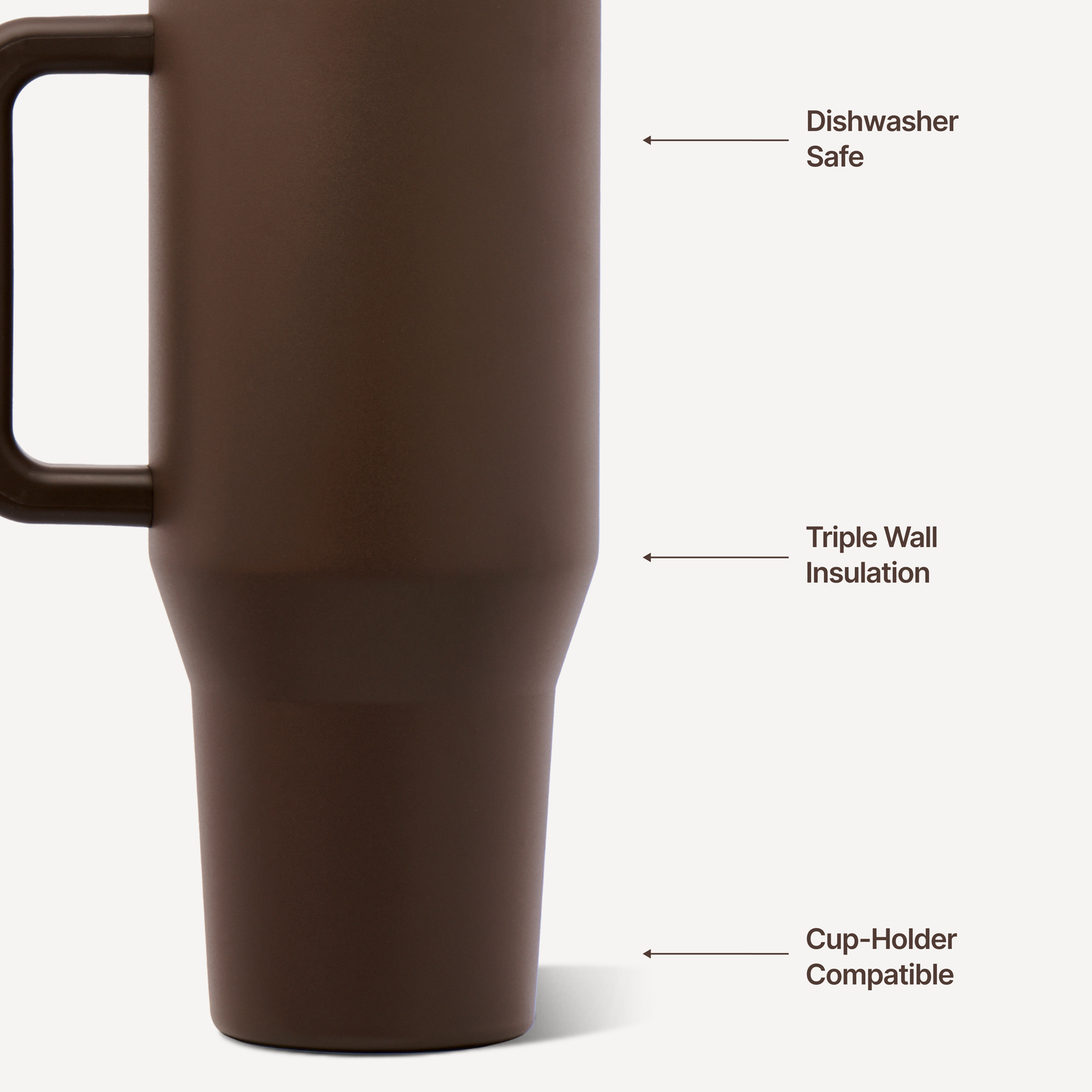 Chestnut HydroJug 32 oz Traveler Tumbler