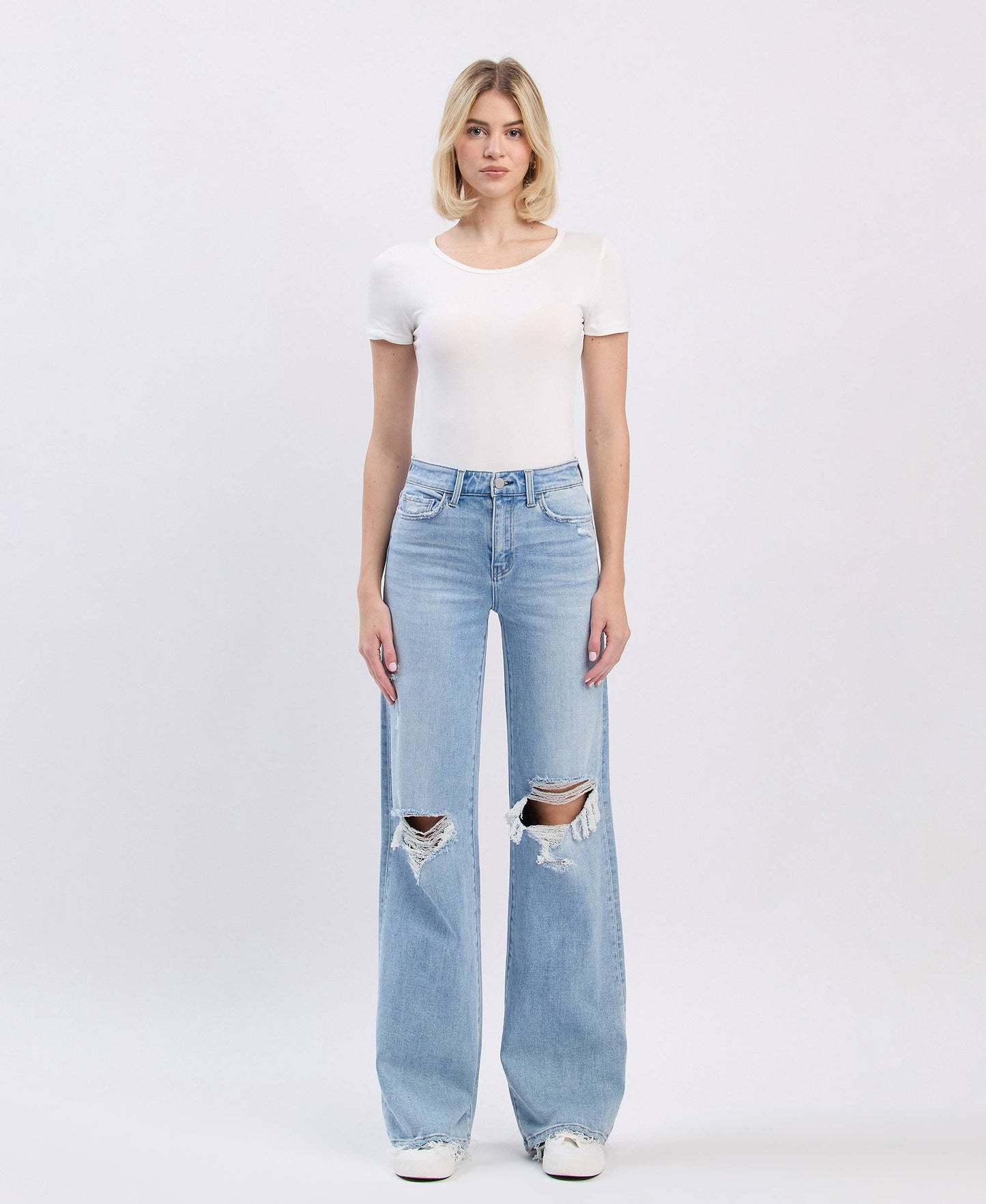 Flying Monkey HR WIDE LEG JEANS