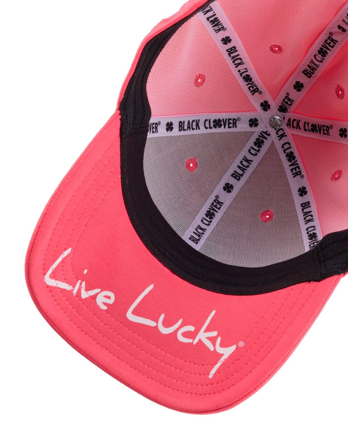 Premium Clover 144 Pink Fitted Performance Hat: L/XL