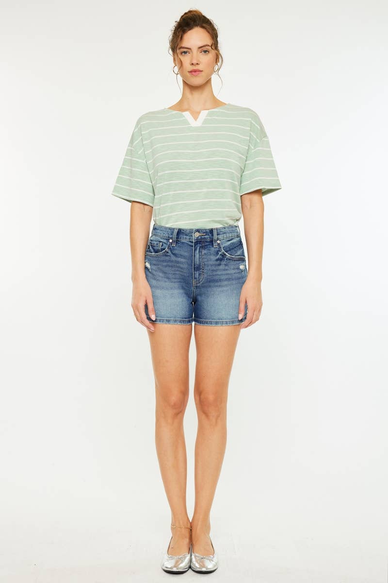 HR Mom Jean Short