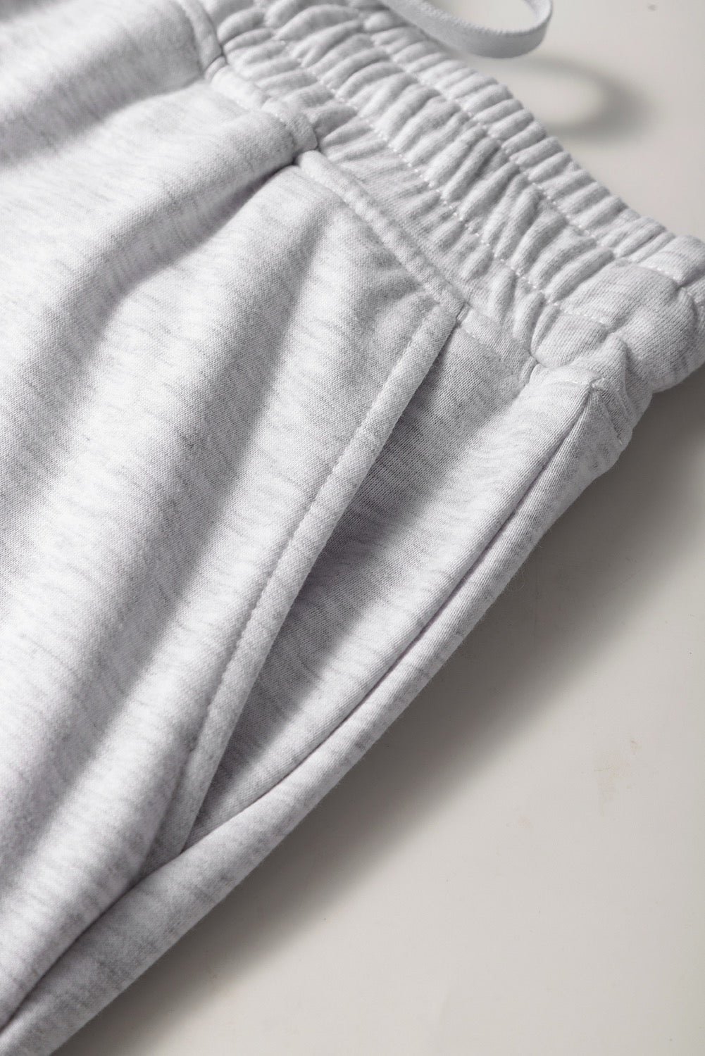 Light Grey French Terry Skort