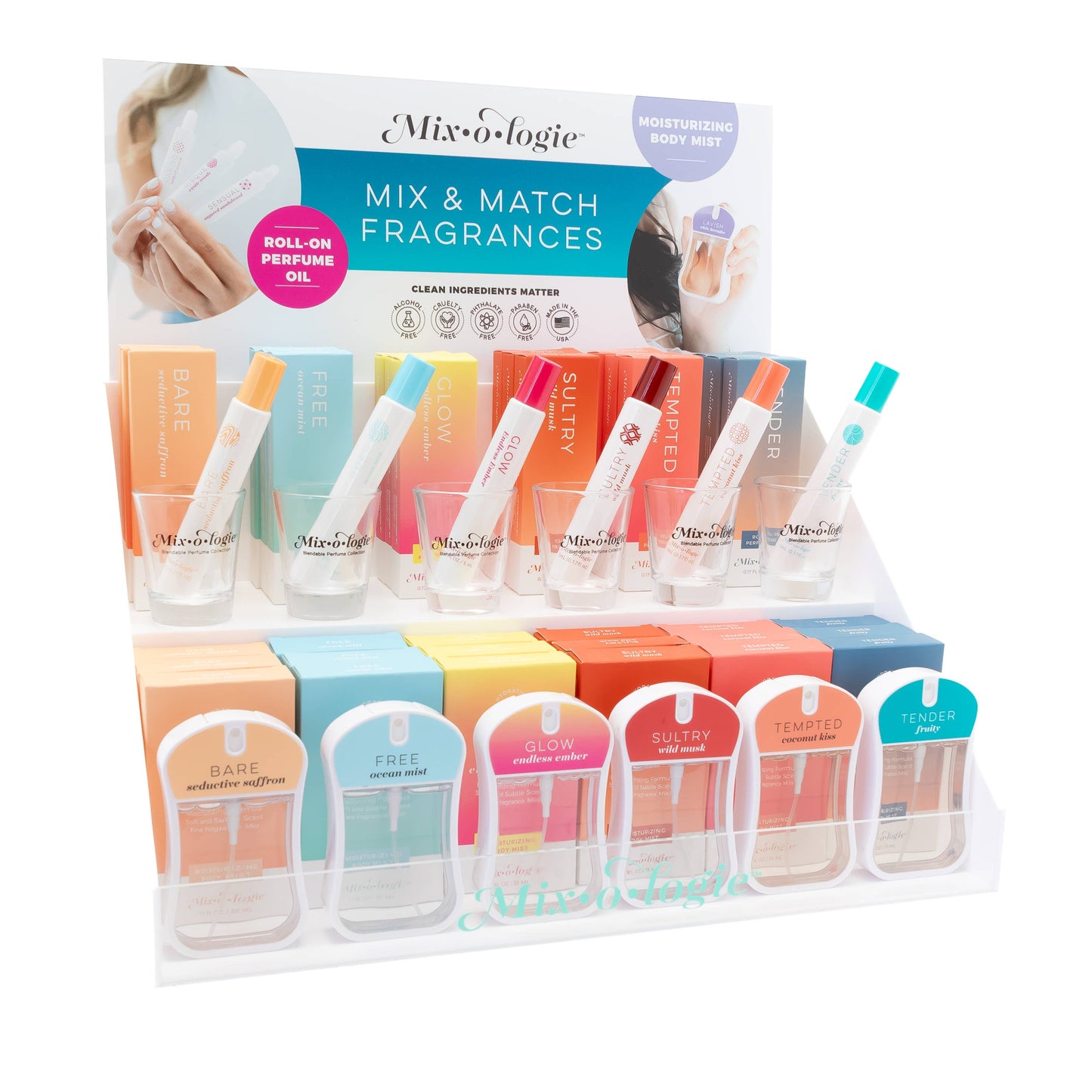 Rollerball & Body Mist Combo Pre-pack: White