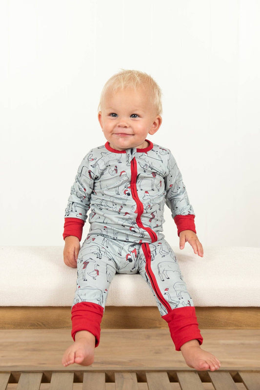 Filthy Animal Christmas Baby Zippy