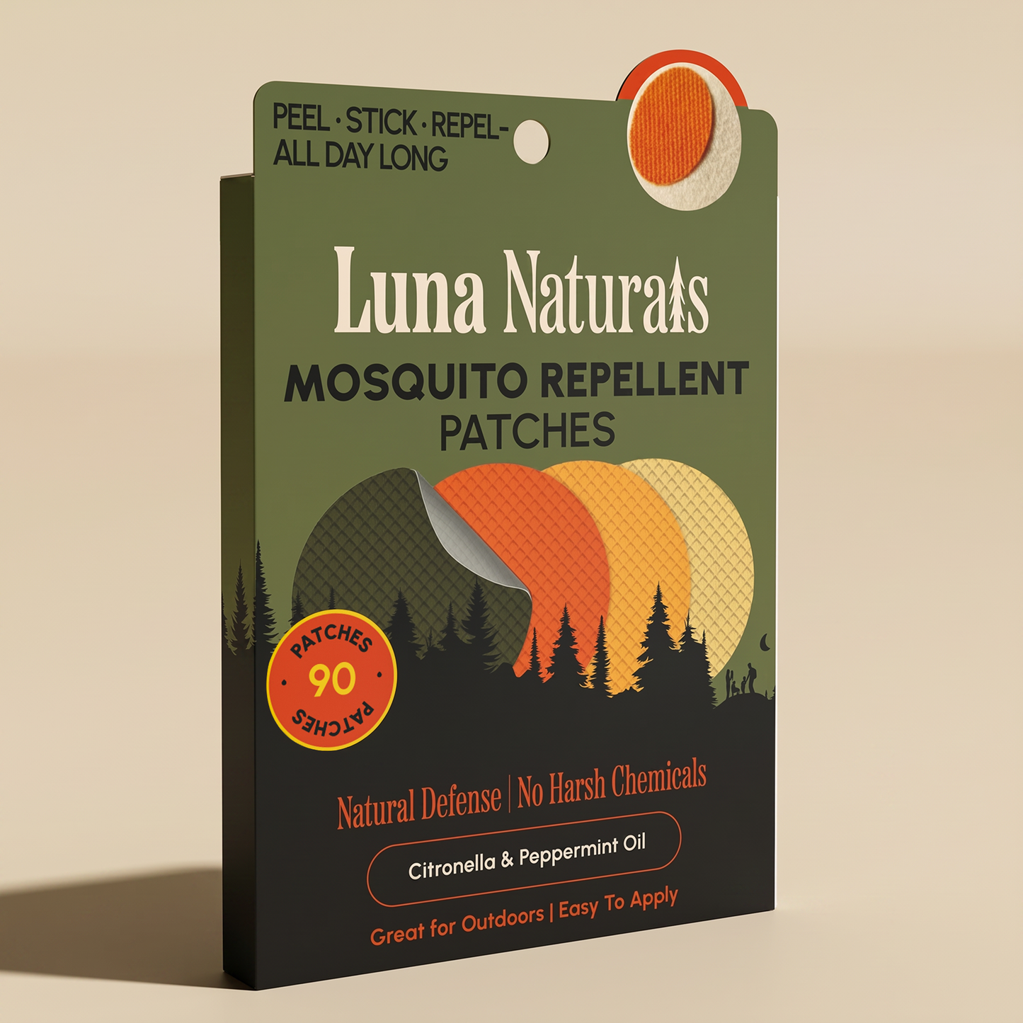 Mosquito Repellent Patches — Natural | 90ct