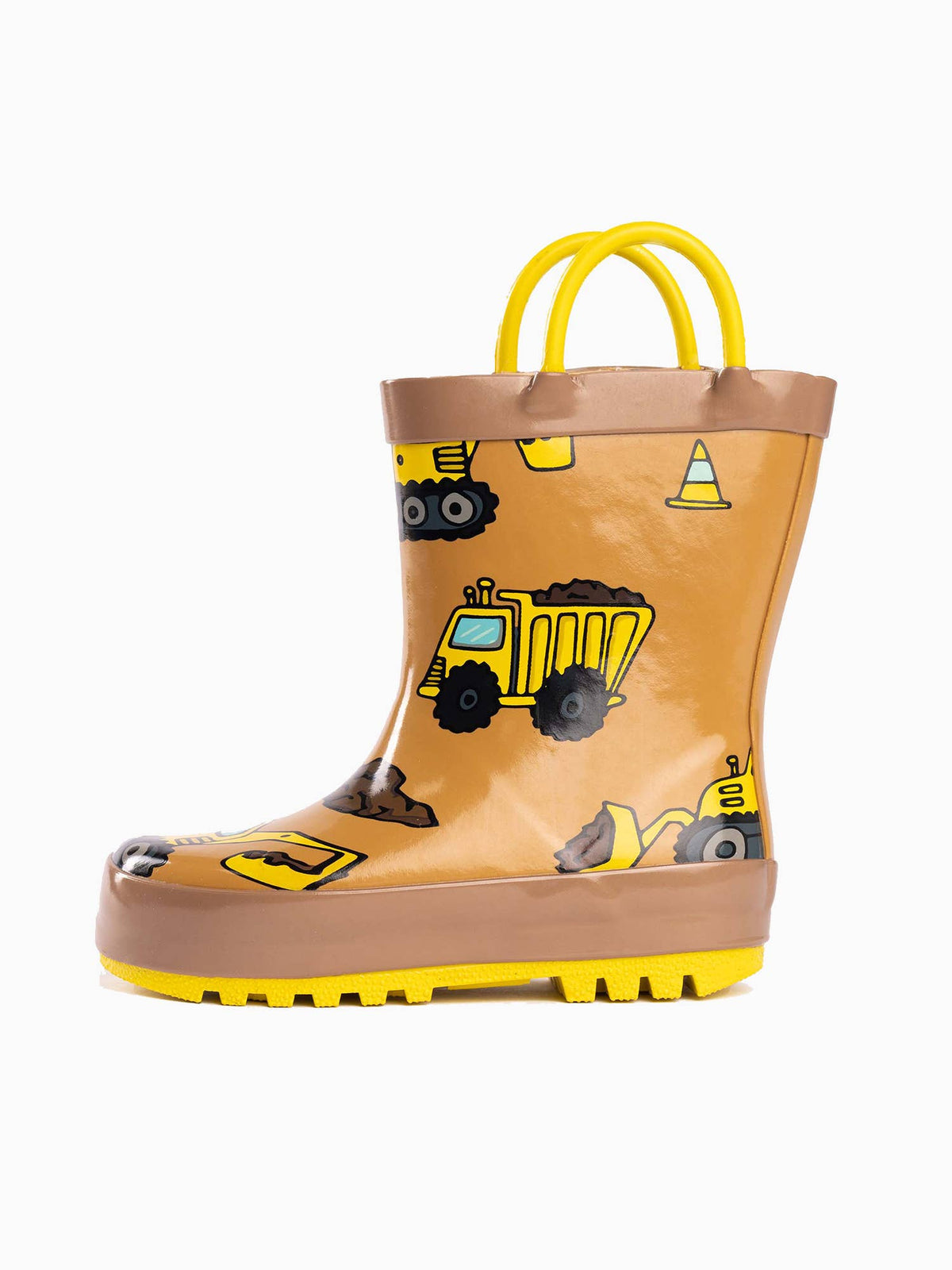 Norty Waterproof Rubber Rain Boots for Kids - Boys & Girls -: 13 Little Kid