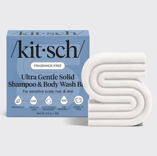 Ultra Sensitive Shampoo & Body Wash Bar Fragrance Free