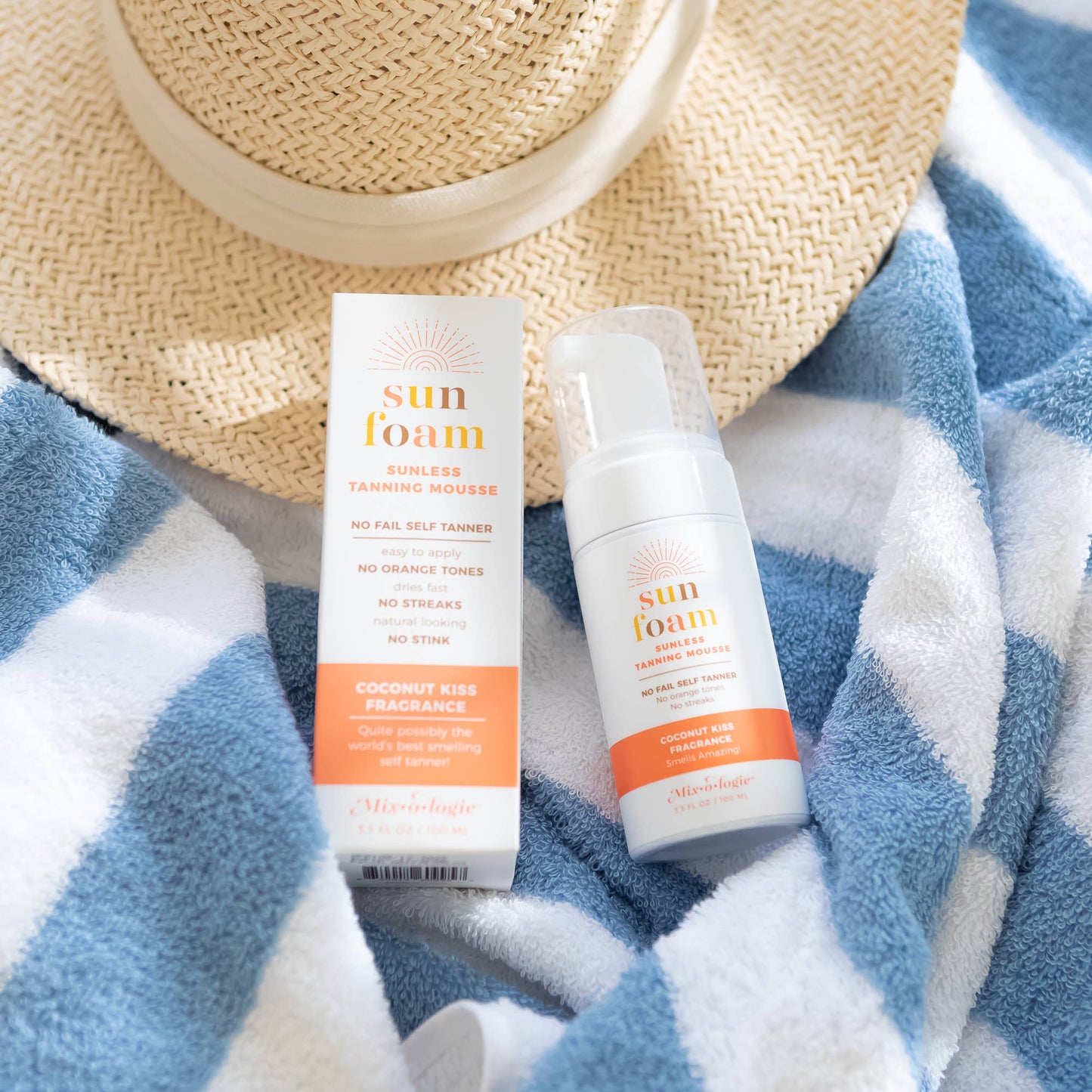 SunFoam Tanning Mousse Self Tanner: White