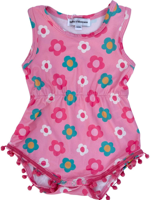 Dillon Pom Pom Romper