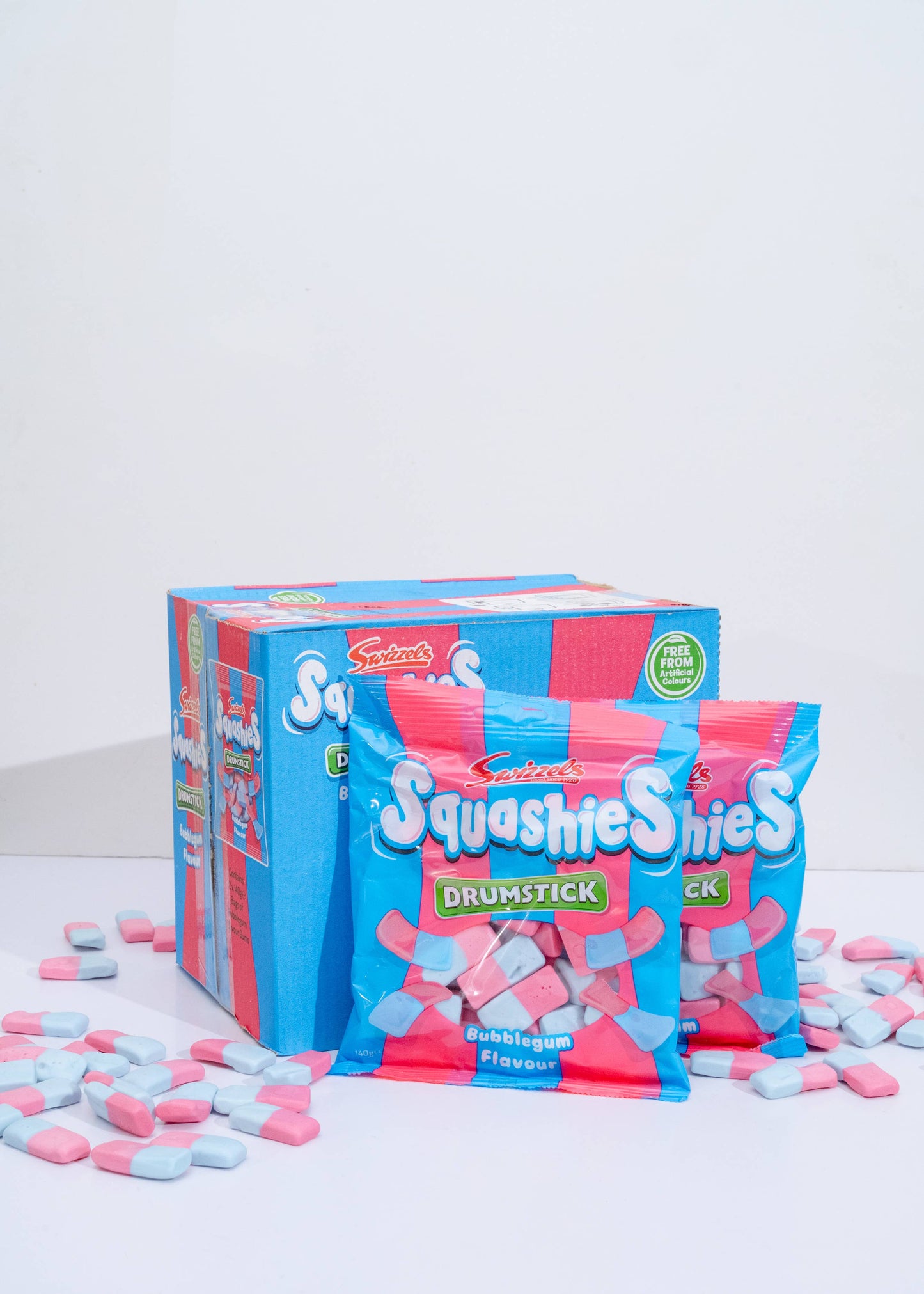 Swizzels Squashies Bubblegum (Case of 12)