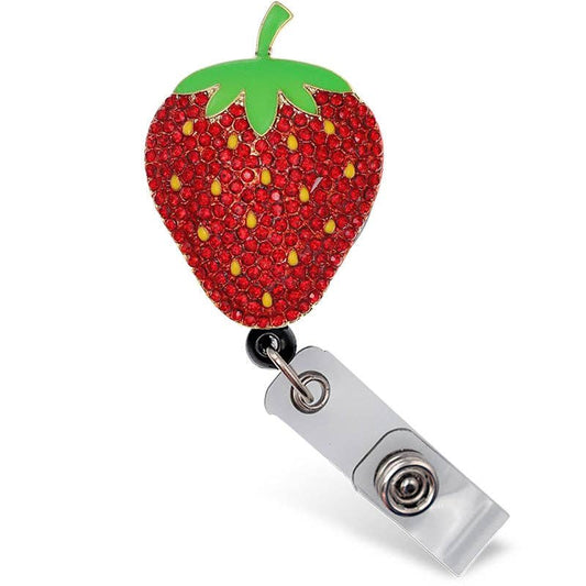 Strawberry Sparkle And Shine Badge Reel