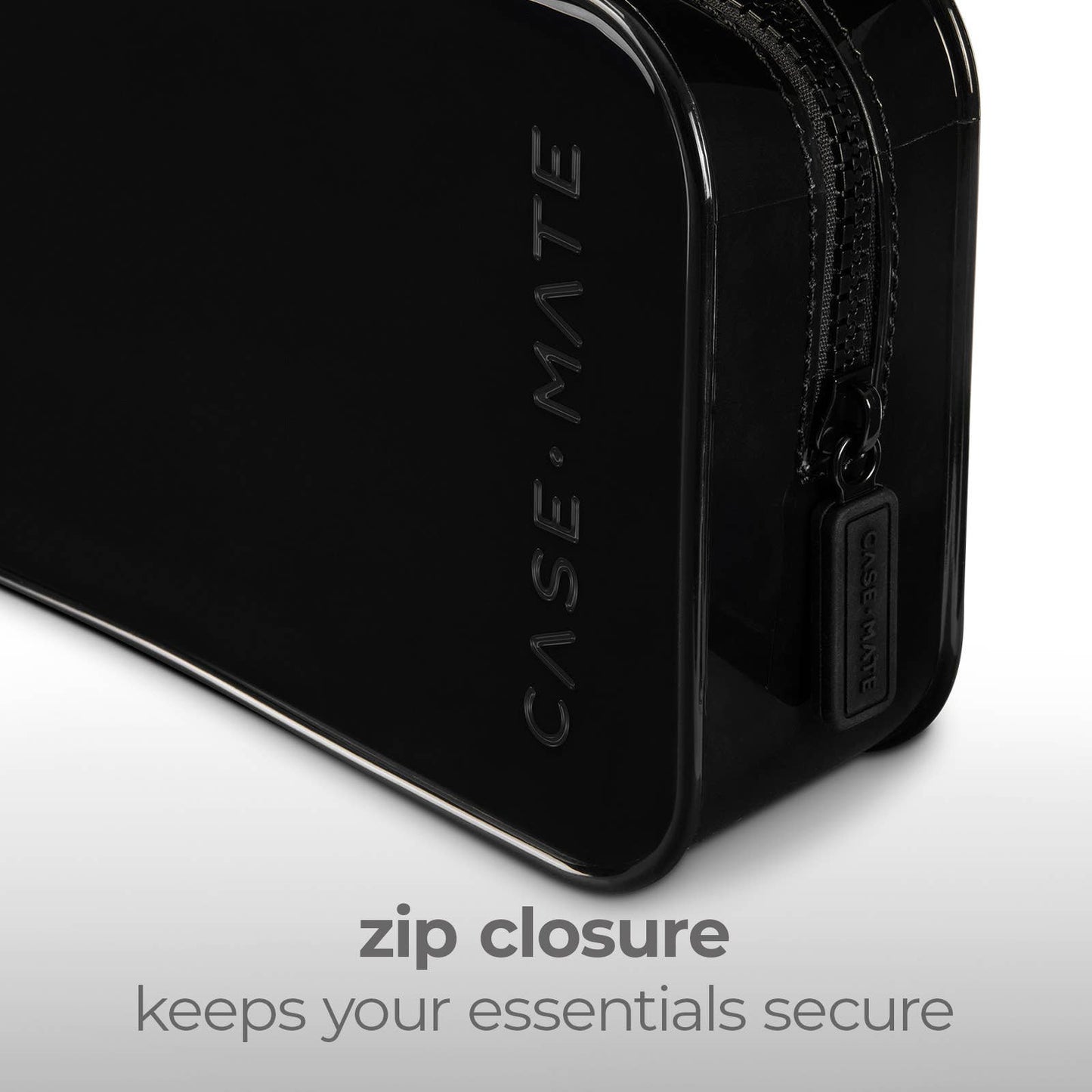 Case-Mate Jelly Makeup Bag: Midnight Black