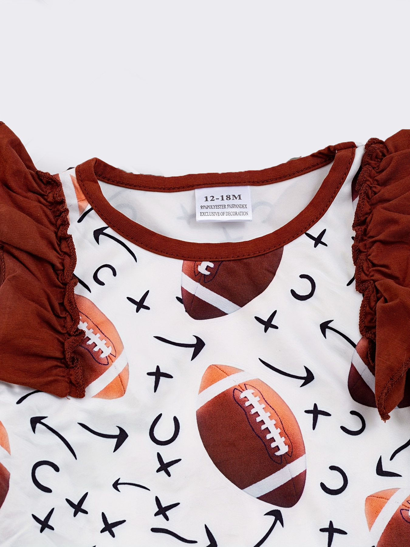 Football Longsleeve Romper