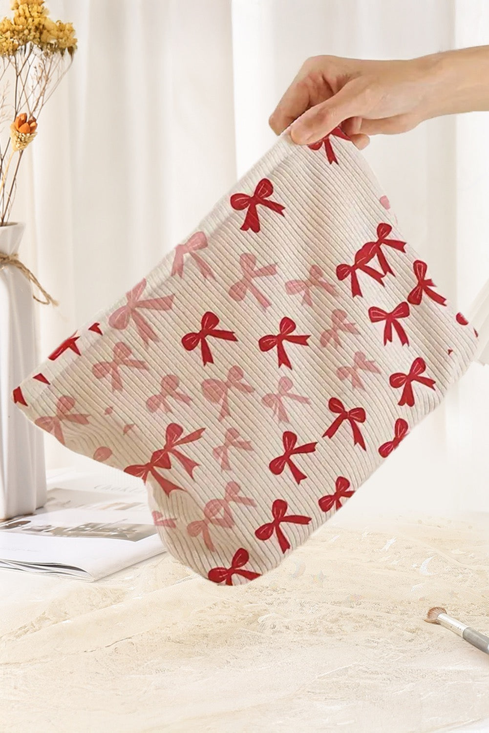 Bow Makeup Bag