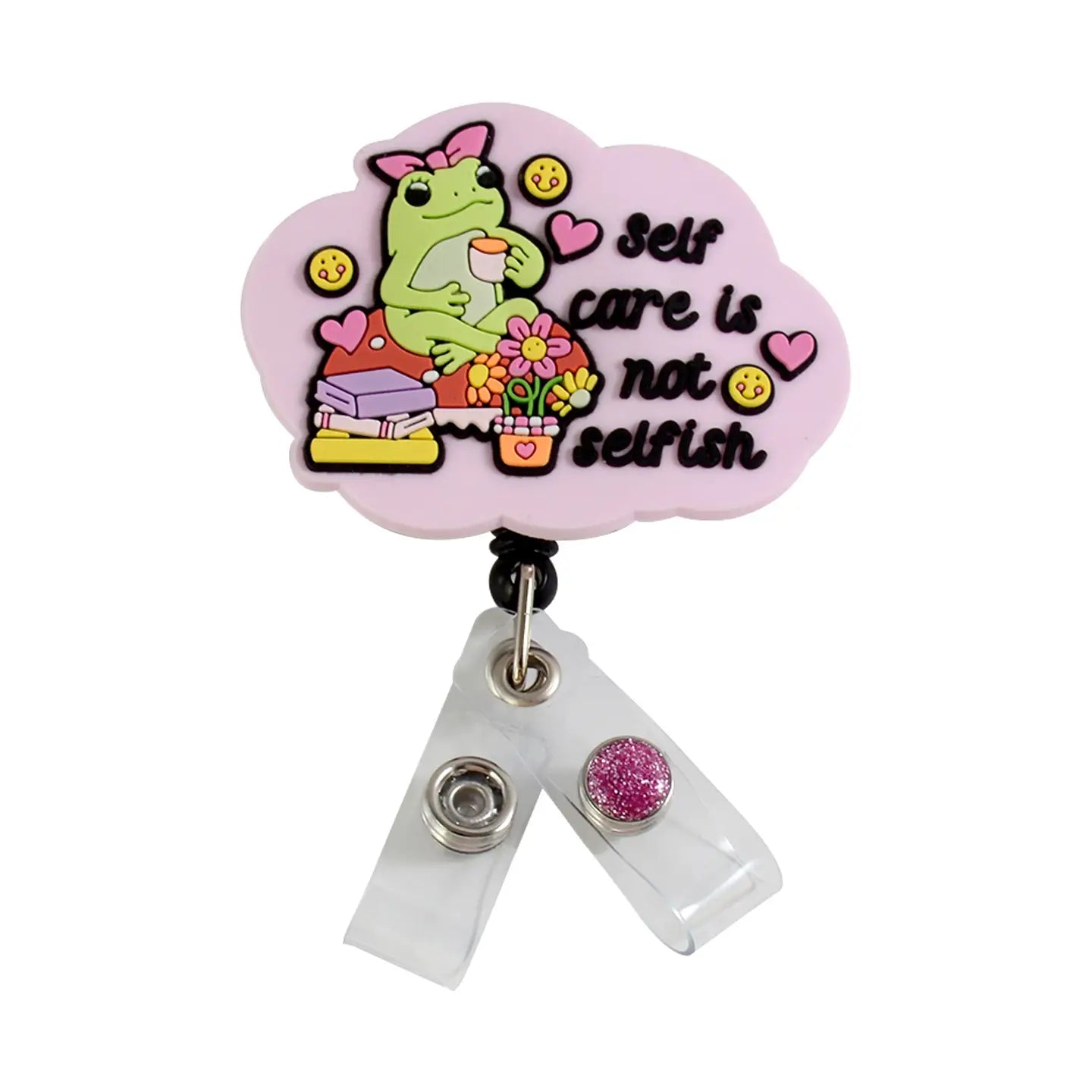 Jellies Badge Reel- self care