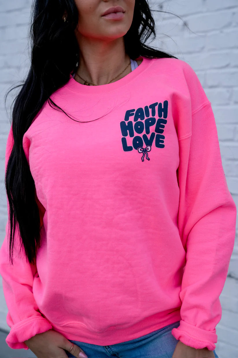 Faith Love Hope Sweatshirt