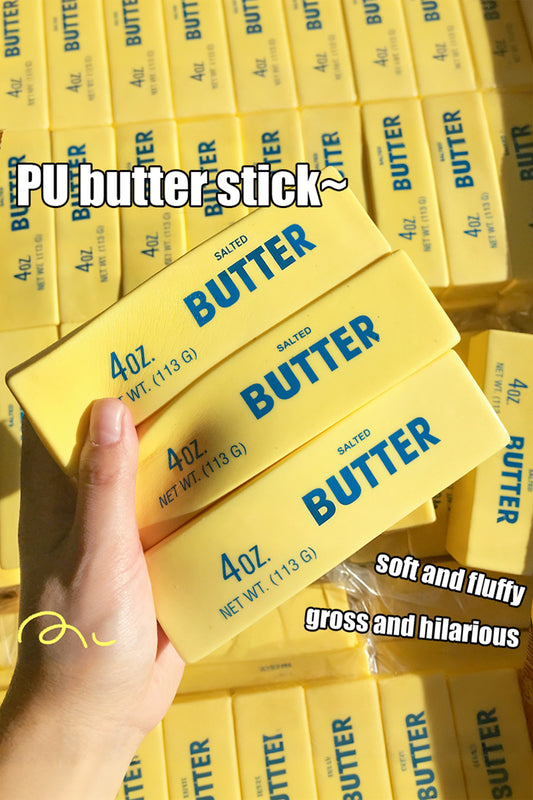 Yellow Butter Pressure Toy