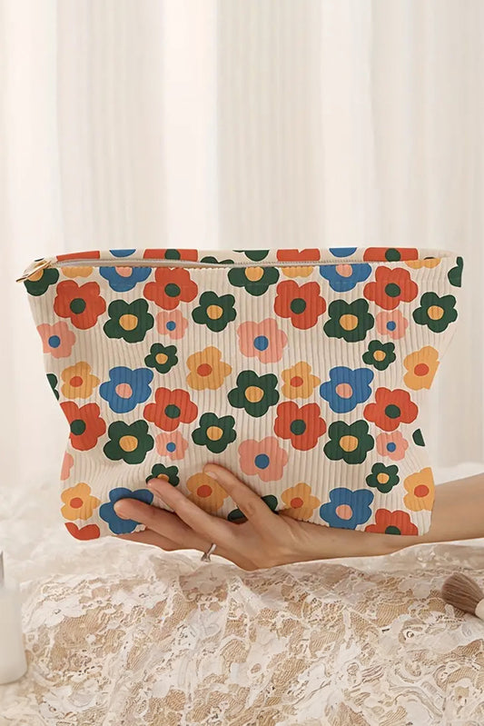 Flower Cosmetic Bag