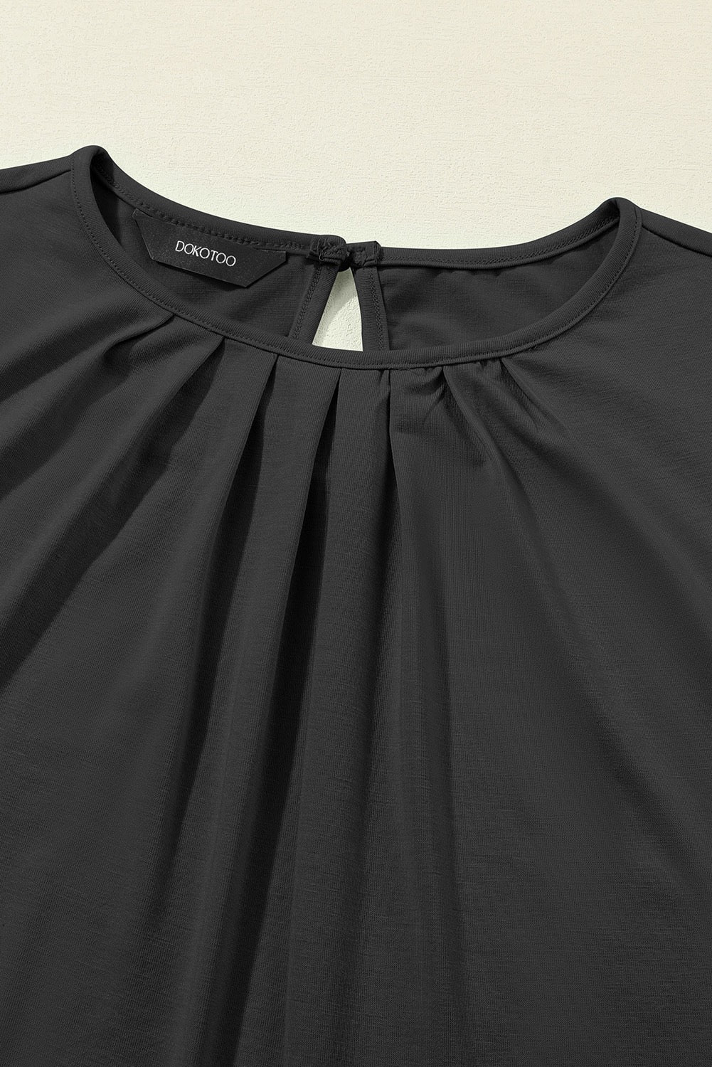 Black Sleeveless Top