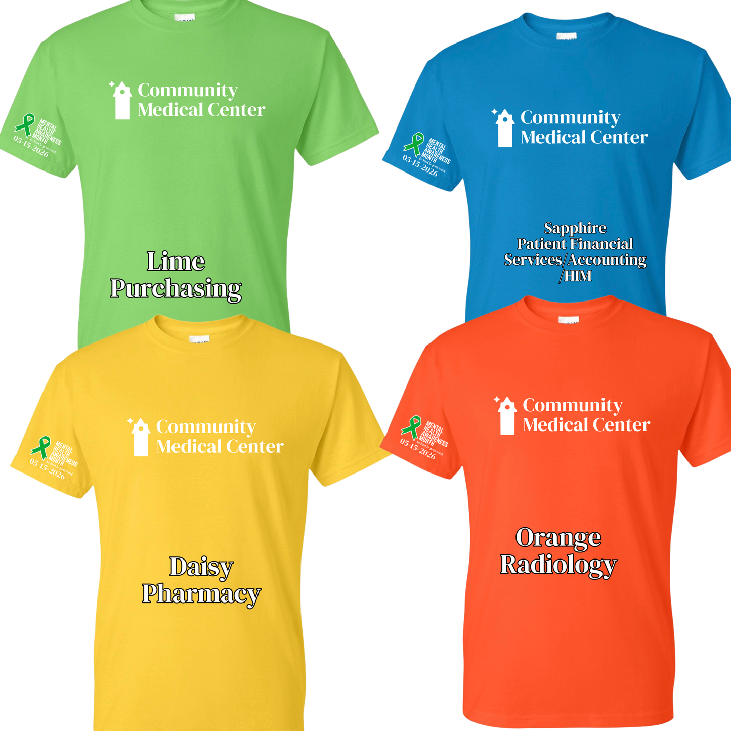 CMC Mental Health Day Tees