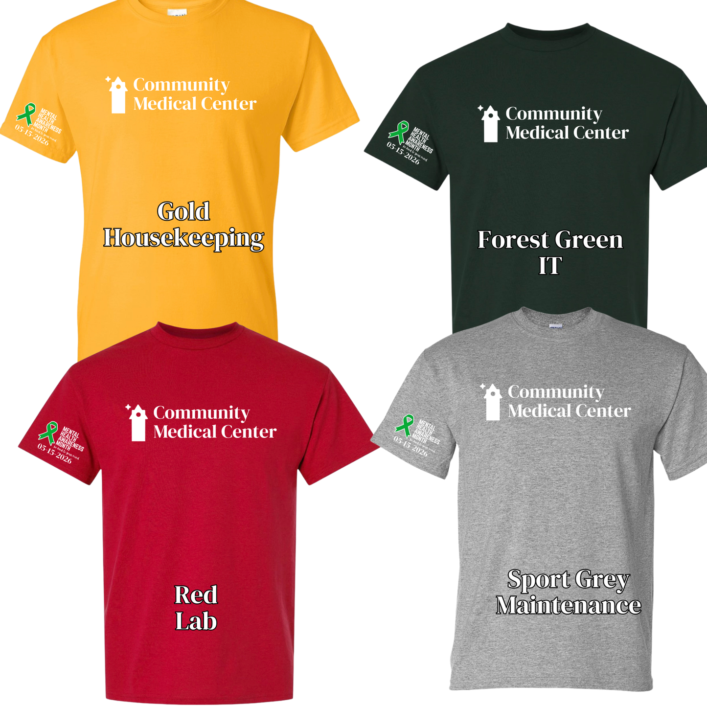 CMC Mental Health Day Tees