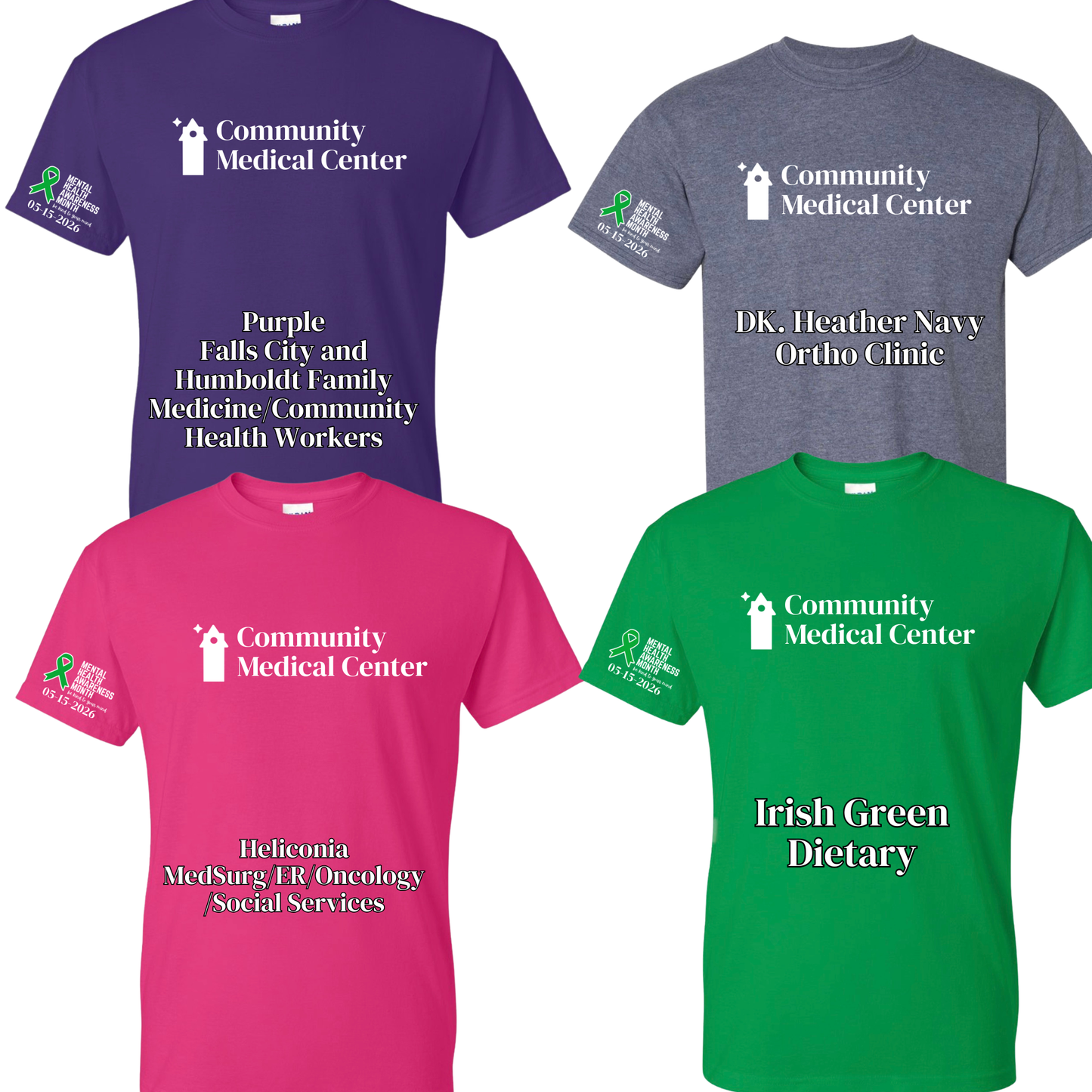 CMC Mental Health Day Tees