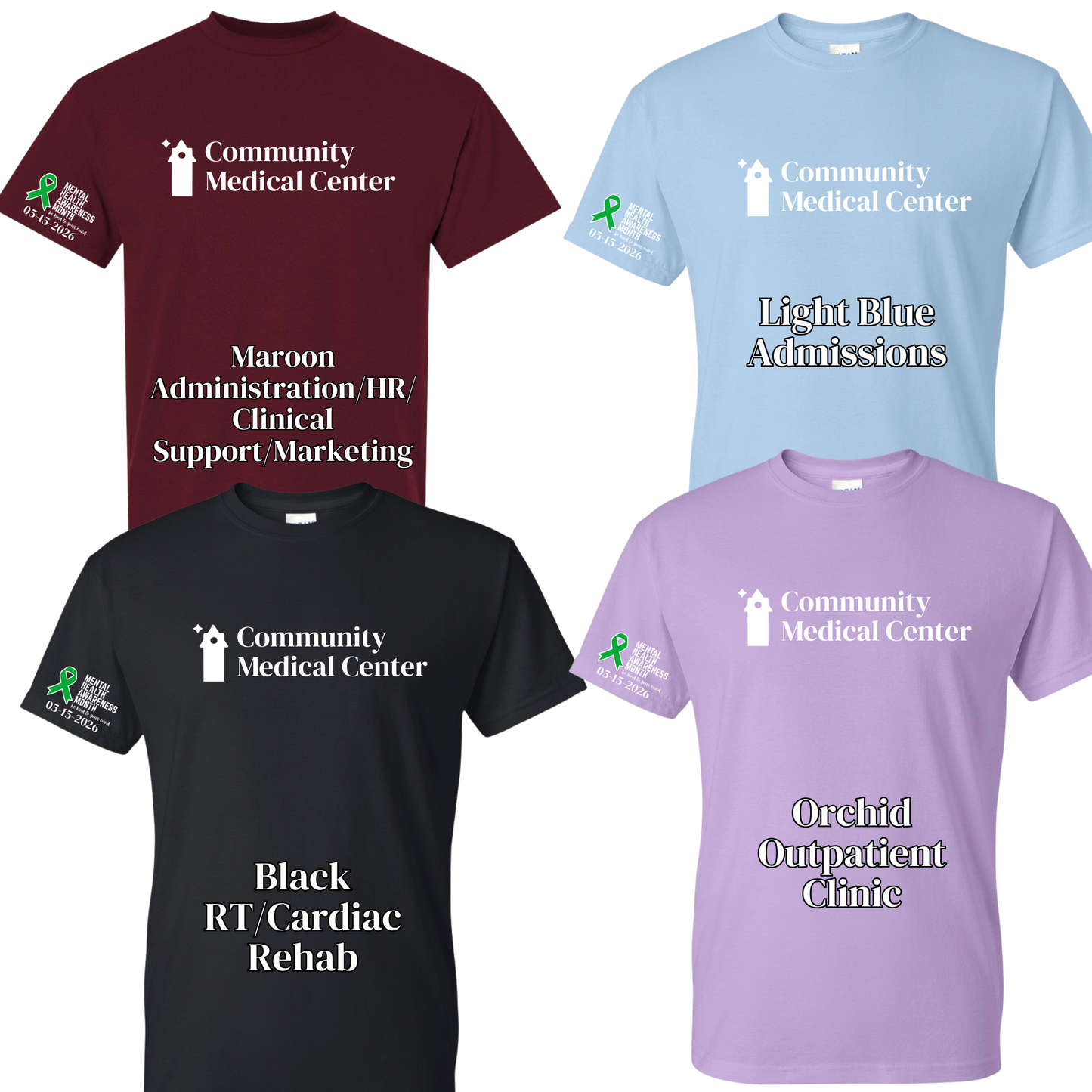 CMC Mental Health Day Tees