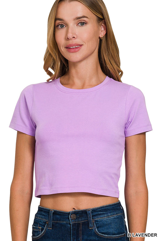 Short Sleeve cropped top