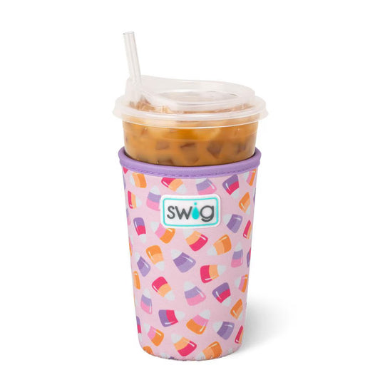 Candy Corn Iced Cup Coolie (Medium)