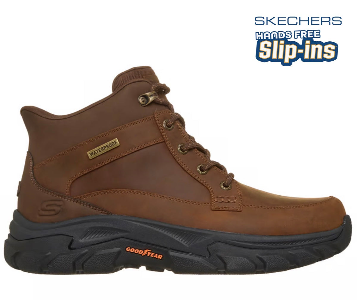 Skechers Slip-ins Waterproof Relaxed Fit: Respected 2.0 - Orson