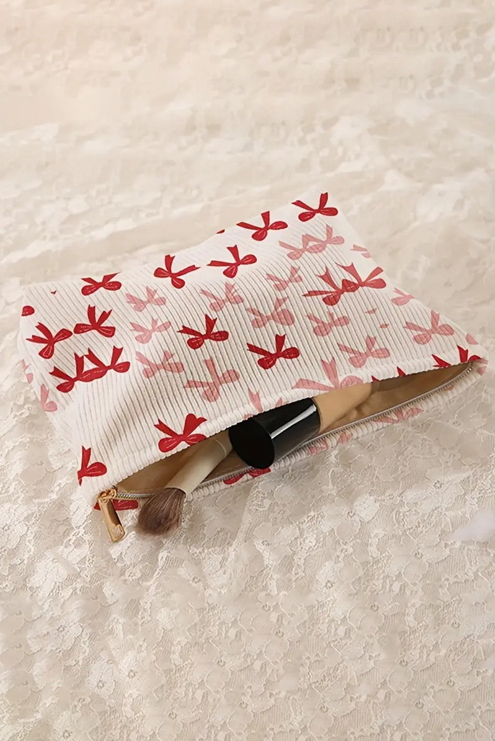 Bow Makeup Bag