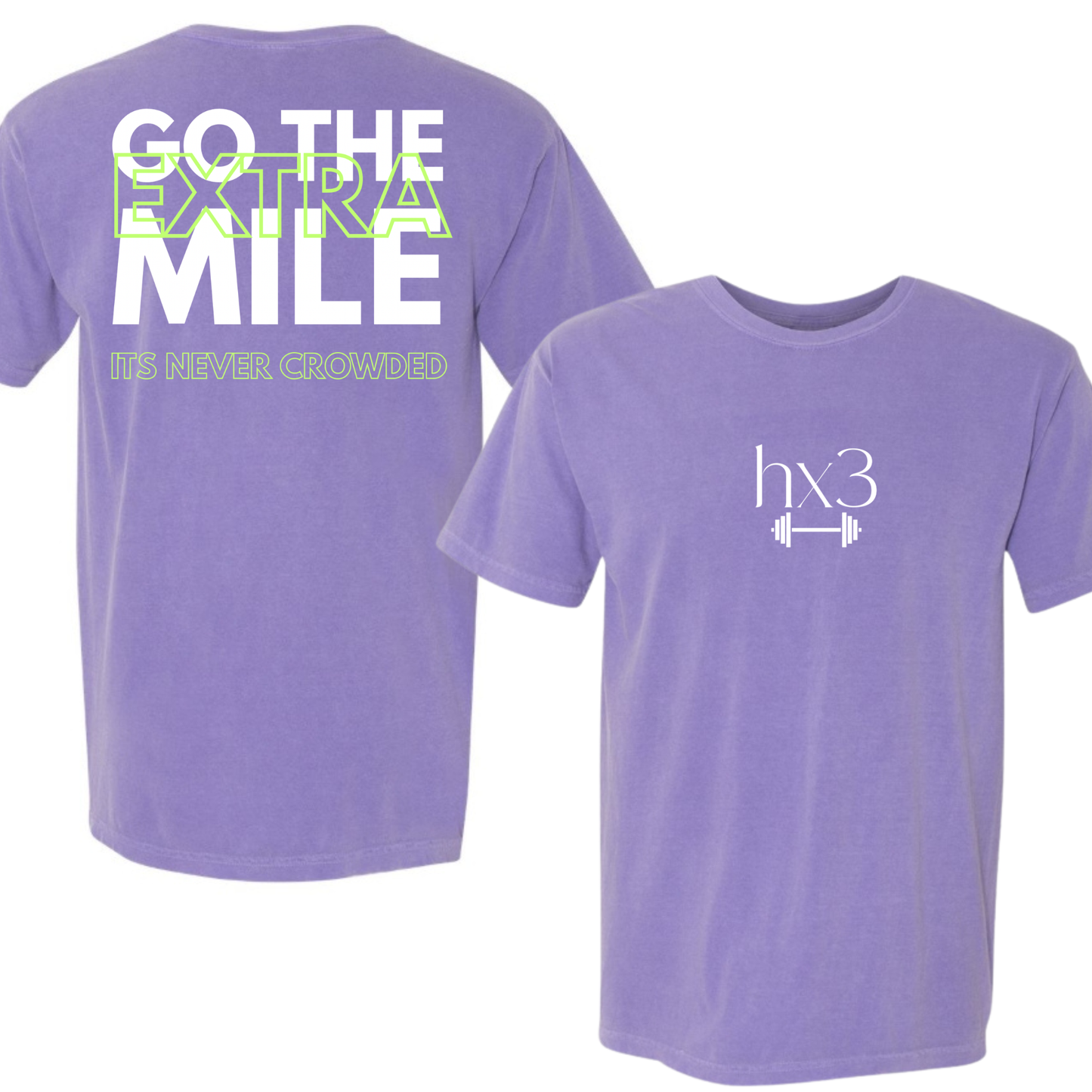 hx3 Go the Extra Mile Tee