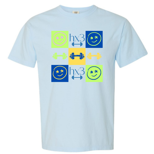hx3 Checkered Smiley Tee