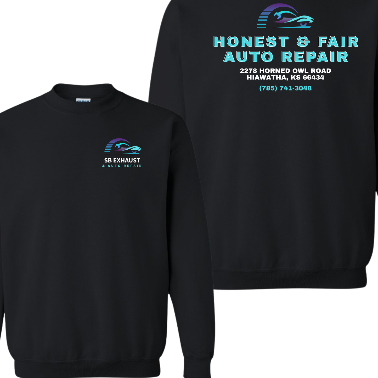 SB Exhaust Auto Repair Crews