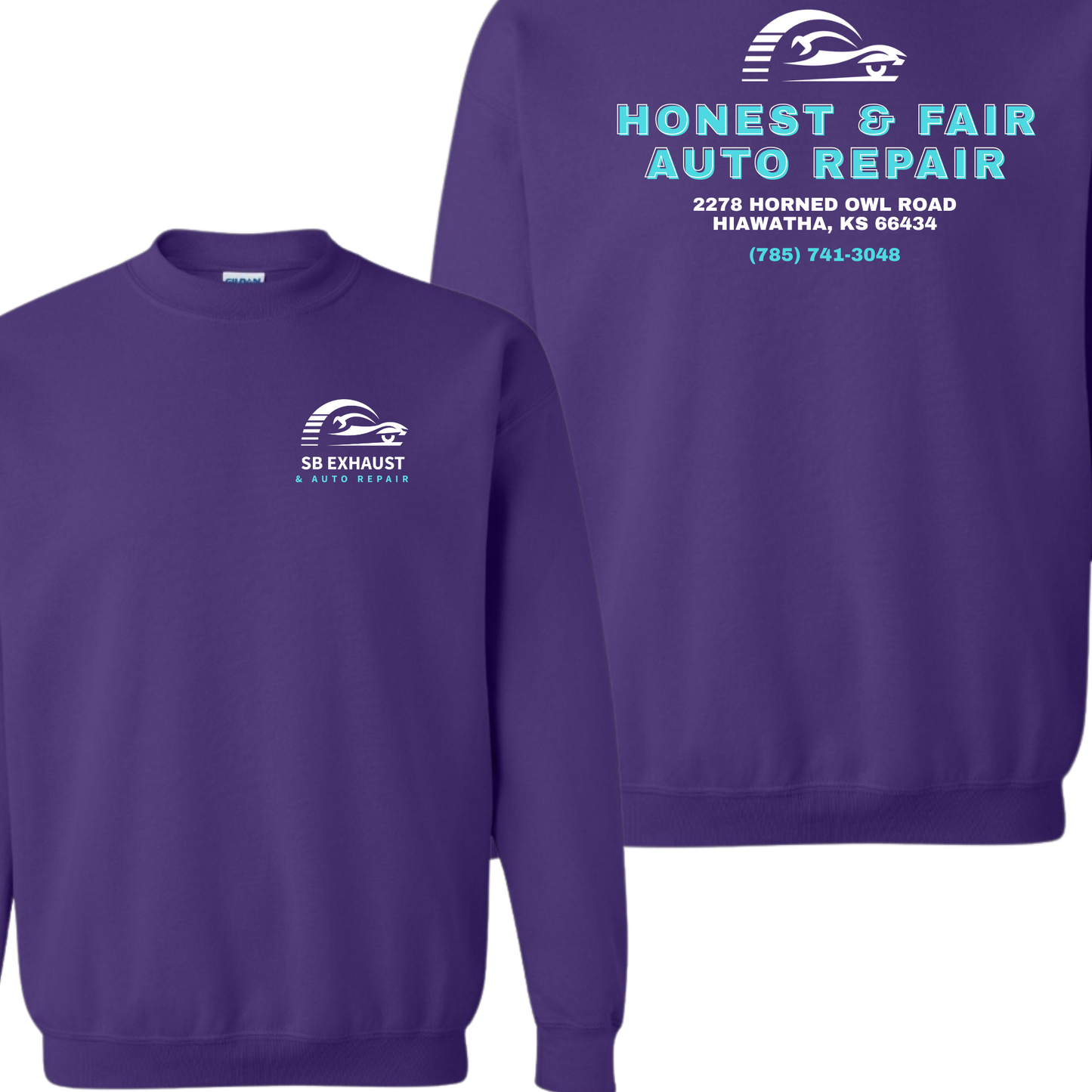 SB Exhaust Auto Repair Crews