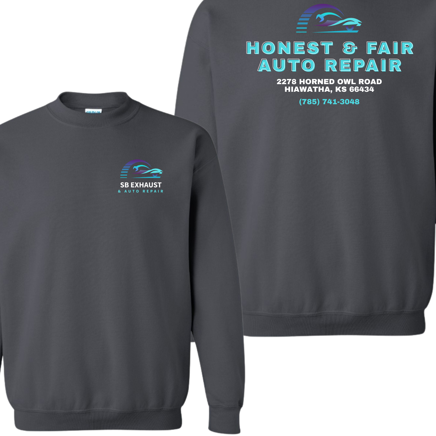 SB Exhaust Auto Repair Crews