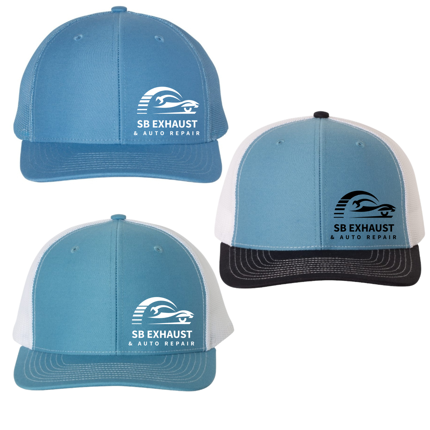SB Exhaust Auto Repair Hats