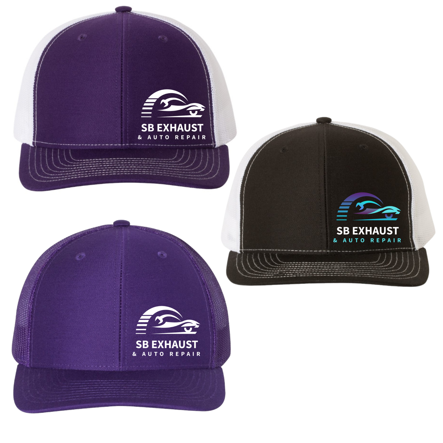 SB Exhaust Auto Repair Hats