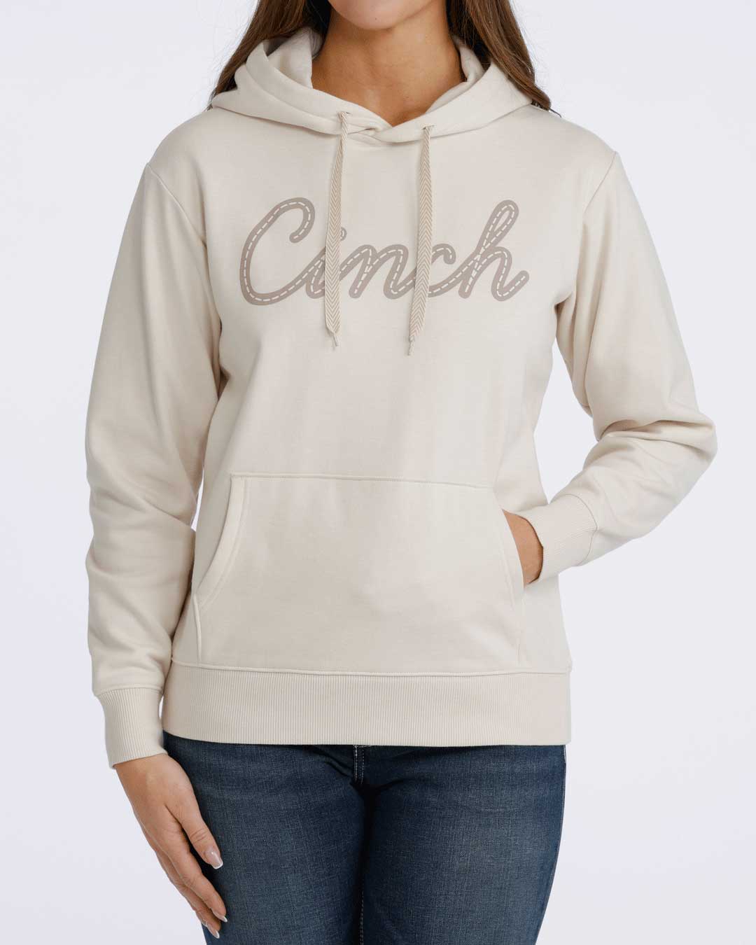 CINCH CREAM HOODIE- Women’s