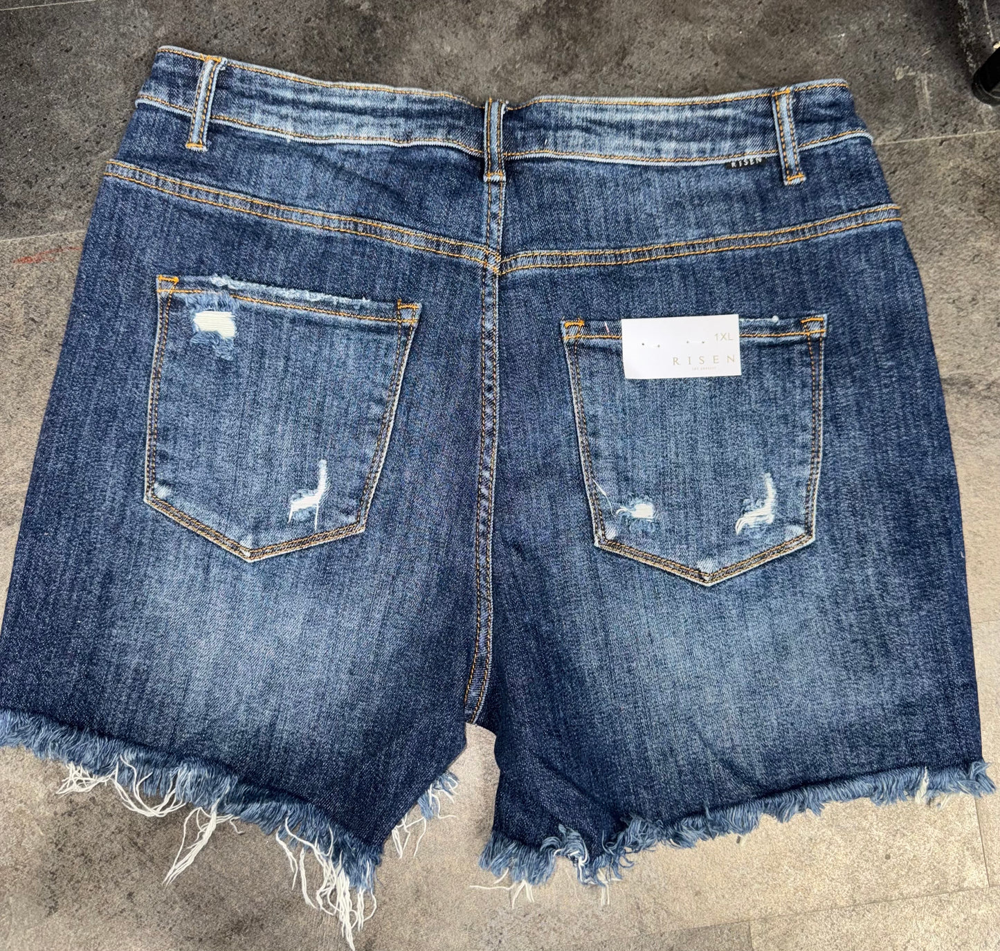 Risen Plus High Rise Distressed