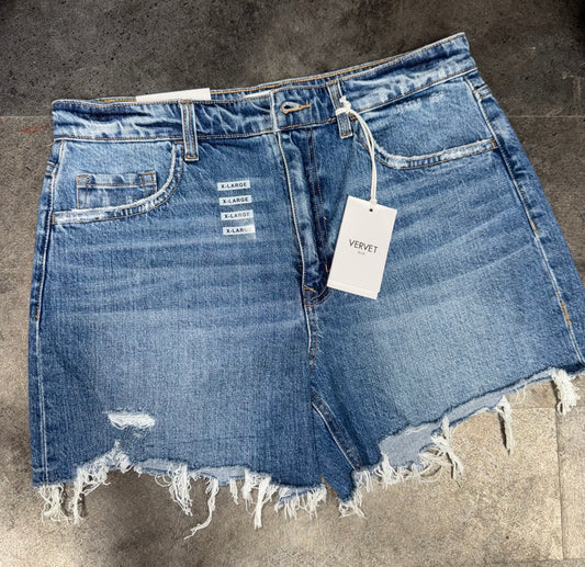 Rebecca Vervet High Rise Shorts