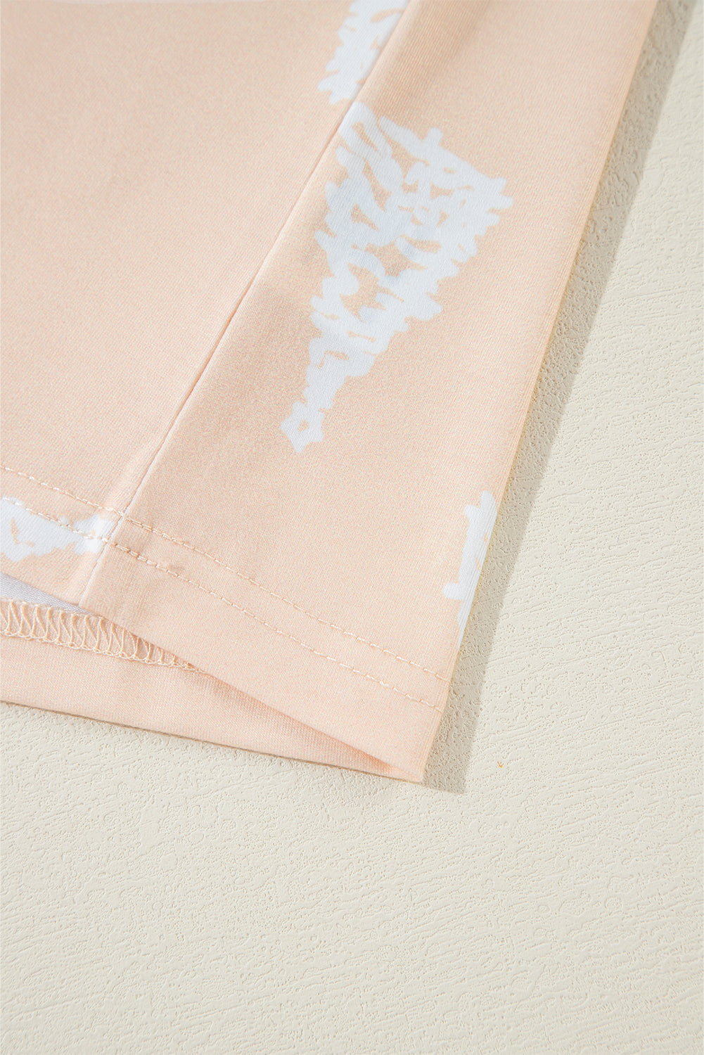 Apricot Christmas Tree Pajama Set