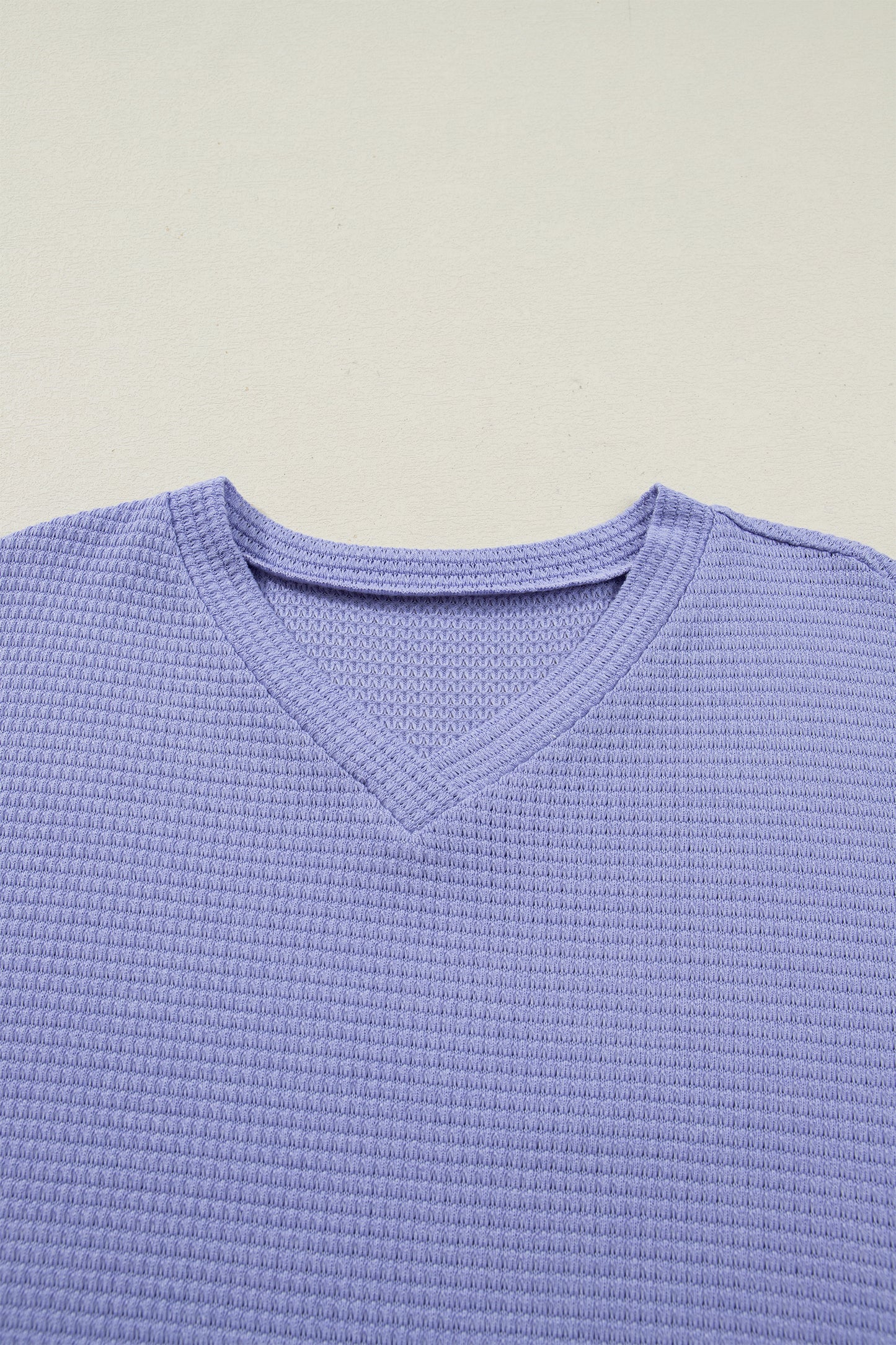 Wisteria Waffle Knit Top