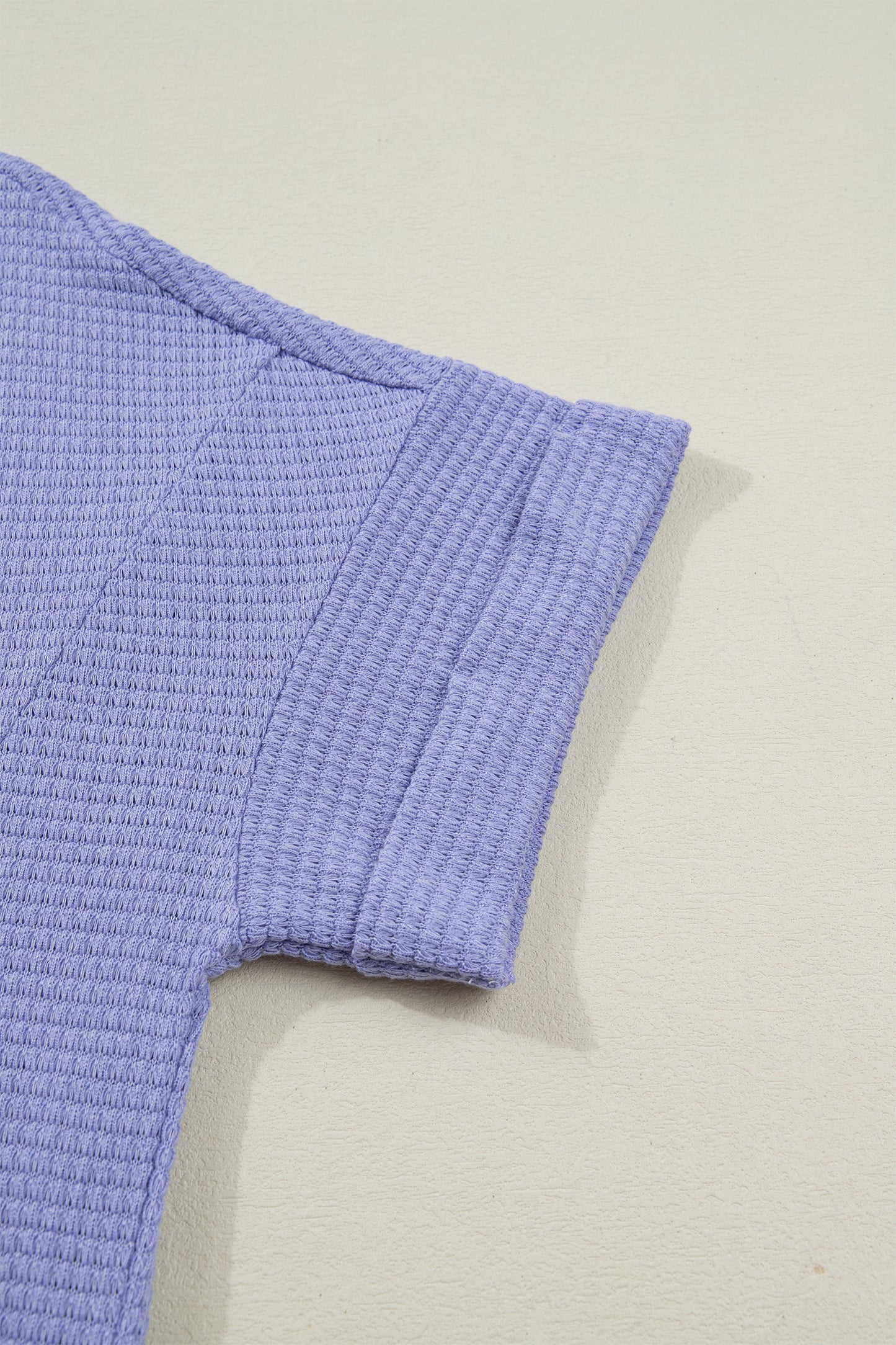 Wisteria Waffle Knit Top