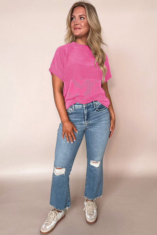 Pink Corded Shirt