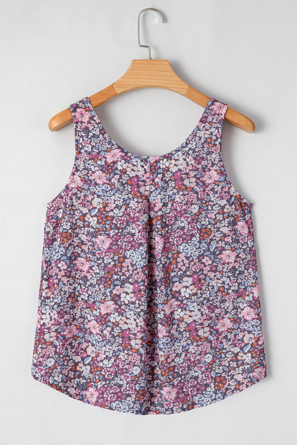 Floral Buttoned Tank