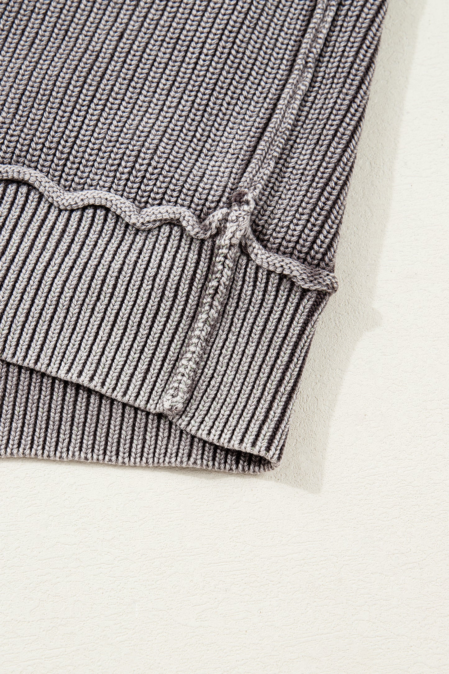 Mineral Wash Patchwork Cardigan