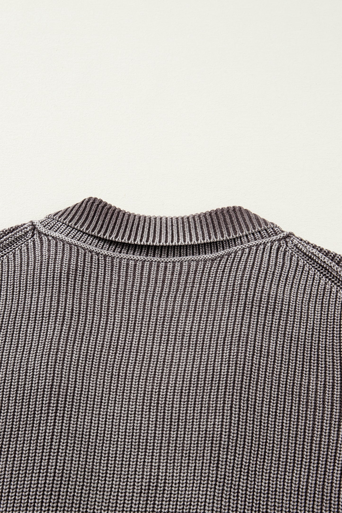 Mineral Wash Patchwork Cardigan