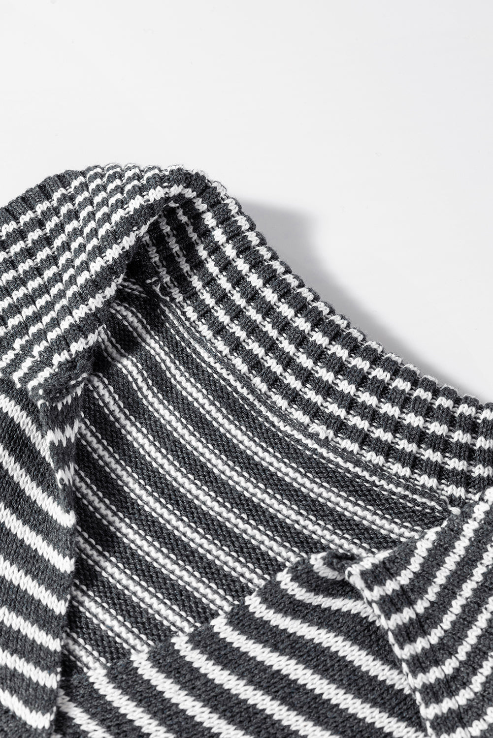 Stripe Collared Sweater Vest