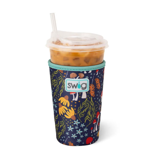 Mushroom Meadow Iced Cup Coolie (Medium)